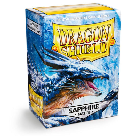Dragon Shield Matte Sleeves – Sapphire – 100 stuks