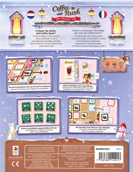 Coffee Rush: Winter - Bordspel (NL)