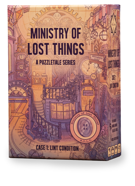 Ministry of Lost Things: Case 1 – Lint Condition (EN)