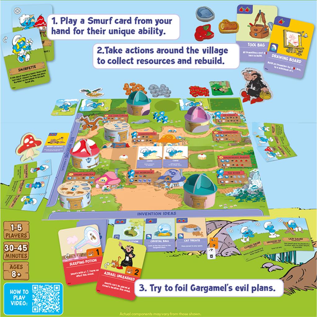 The Smurfs: Hidden Village - Bordspel (EN)