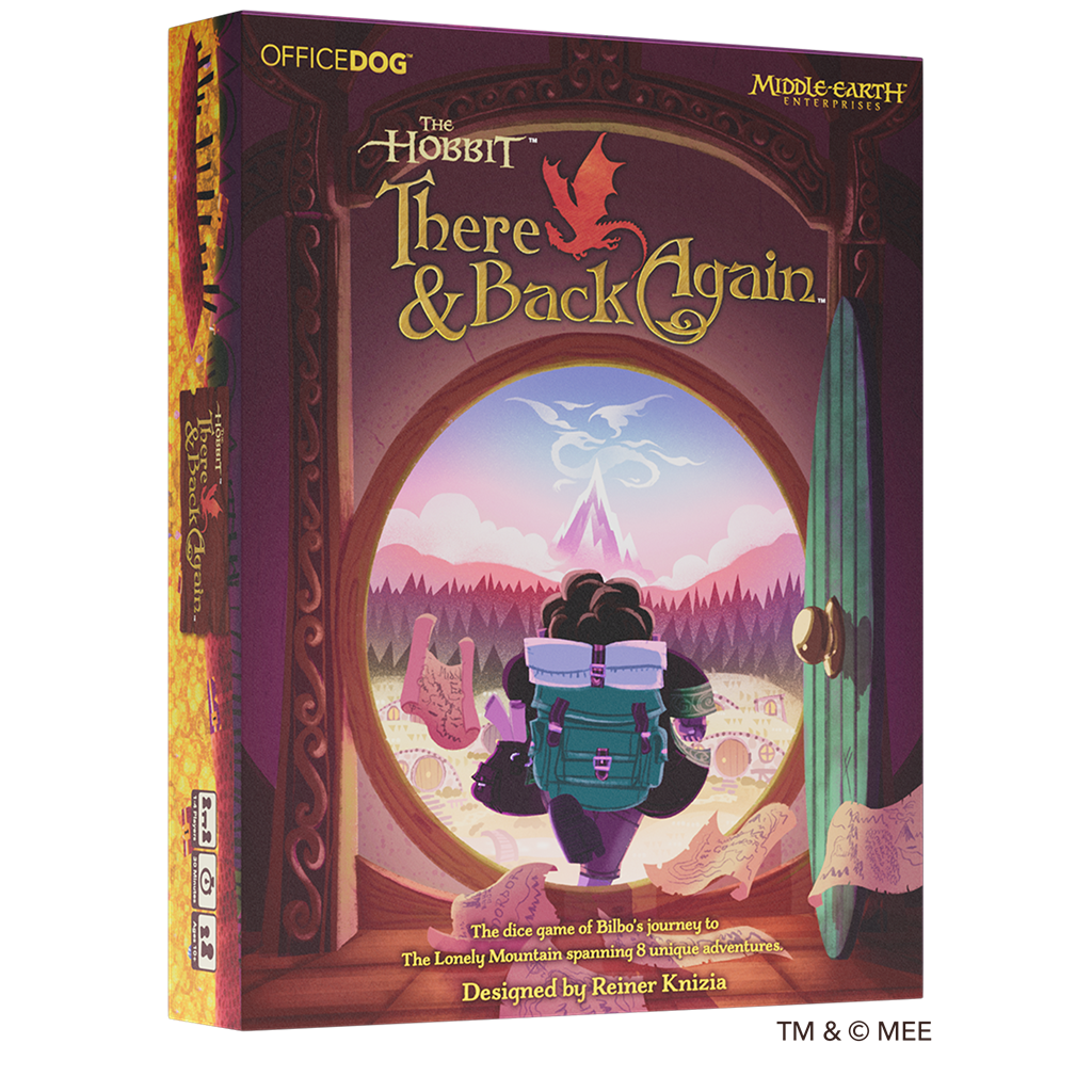 The Hobbit There and Back Again - Dobbelspel (EN)
