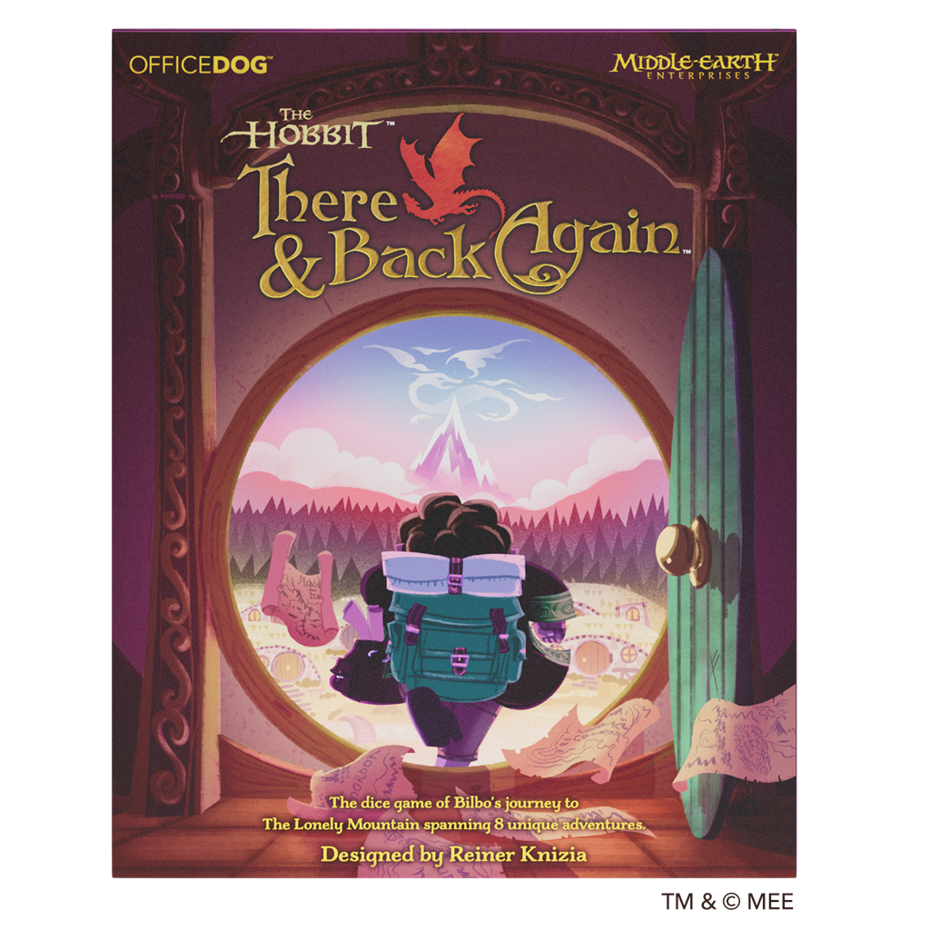 The Hobbit There and Back Again - Dobbelspel (EN)