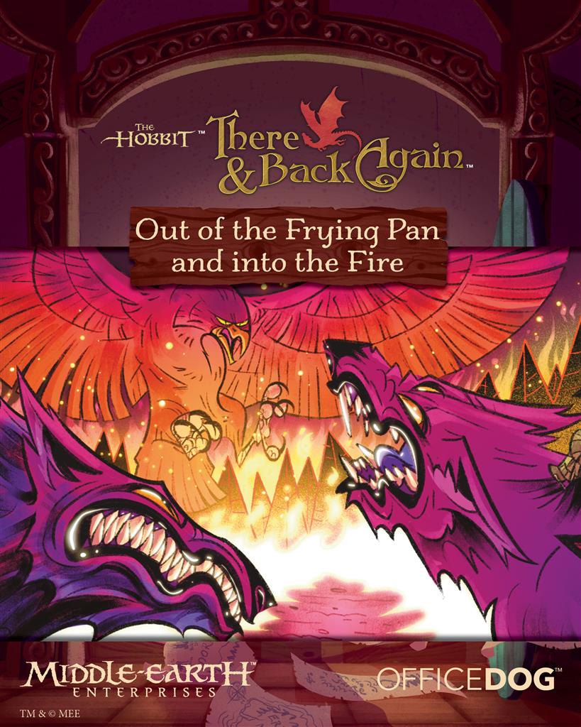 The Hobbit There and Back Again - Dobbelspel (EN)