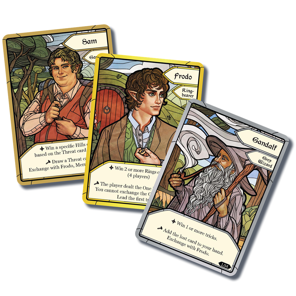 The Fellowship of the Ring Trick Taking Game - Kaartspel (ENG)