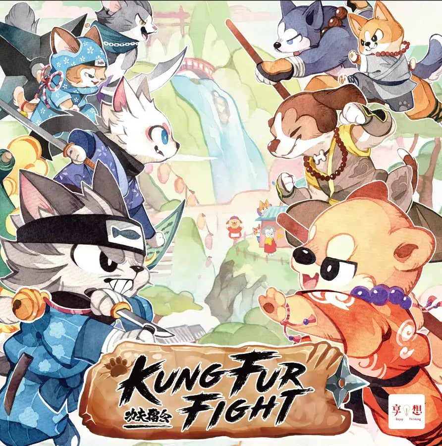 Kung Fur Fight - Bordspel (Eng)