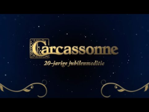 Carcassonne Basisspel 20 Jaar Jubileumeditie