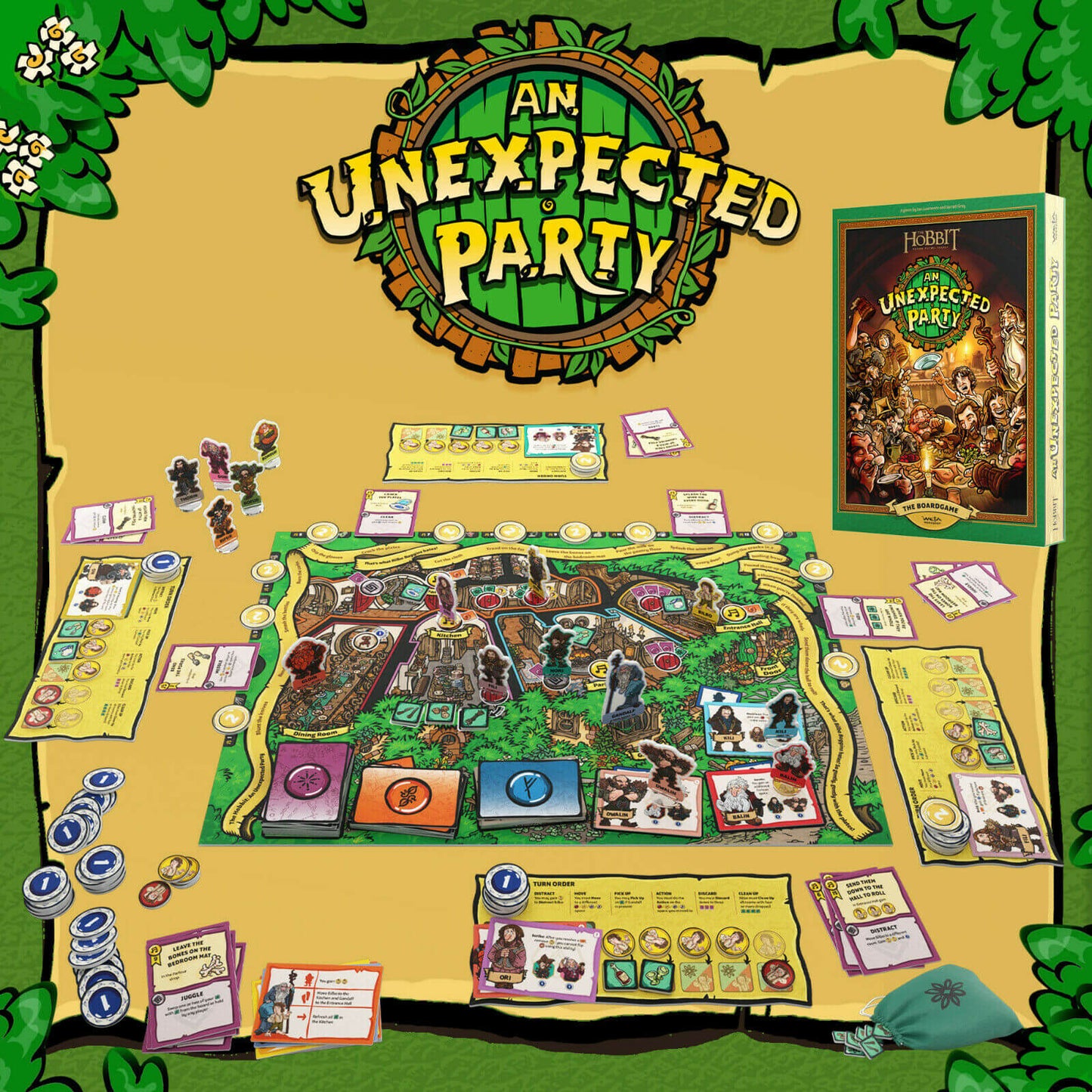The Hobbit: An Unexpected Party Board Game