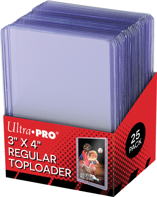 Ultra Pro Toploaders Clear – 25 stuks