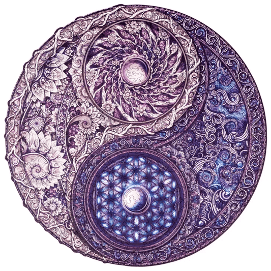 Unidragon Wooden Puzzle Mandala Overarching Opposities