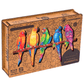 Unidragon Wooden Puzzle Playful Parrots