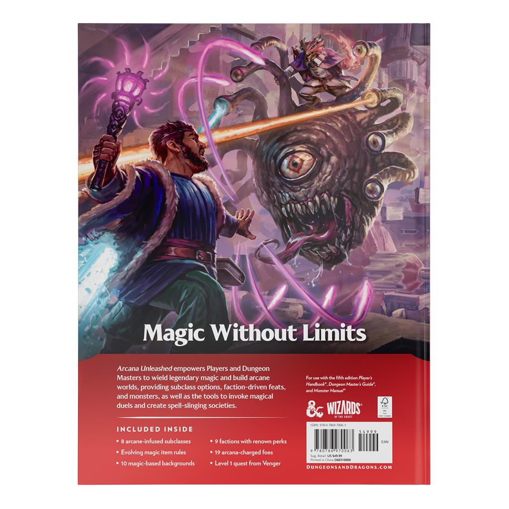 Dungeons and Dragons - Arcana Unleashed [PRE-ORDER]