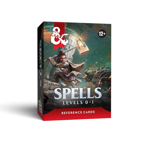 D&D Reference Cards Trove: Spells Levels 0-1 [PRE-ORDER]