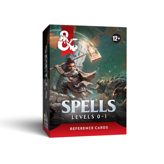 D&D Reference Cards Trove: Spells Levels 0-1 [PRE-ORDER]
