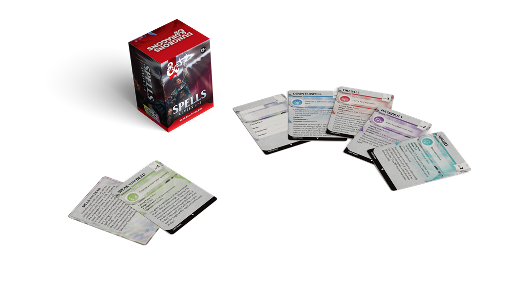 D&D Reference Cards Trove: Spells Levels 2-3 [PRE-ORDER]