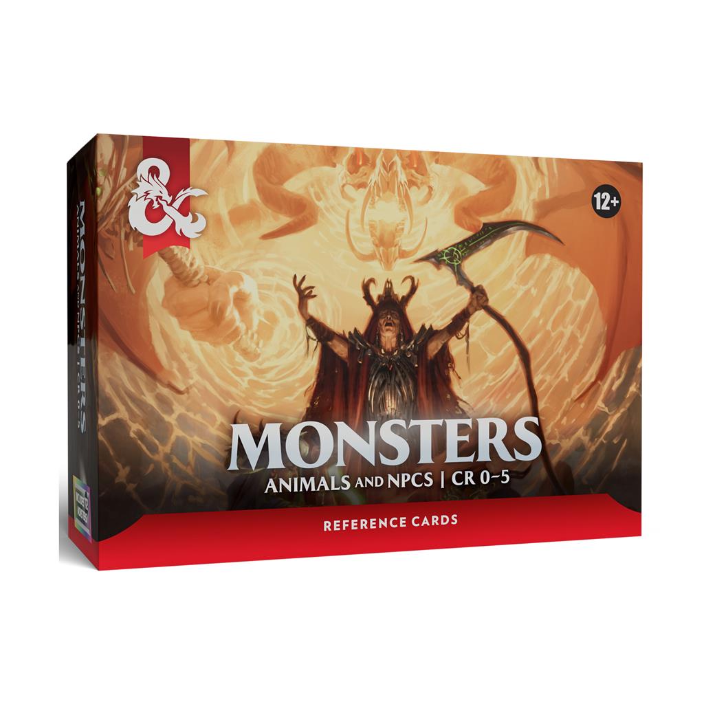 D&D Reference Cards Trove: Monsters - Animals and NPCs [PRE-ORDER]
