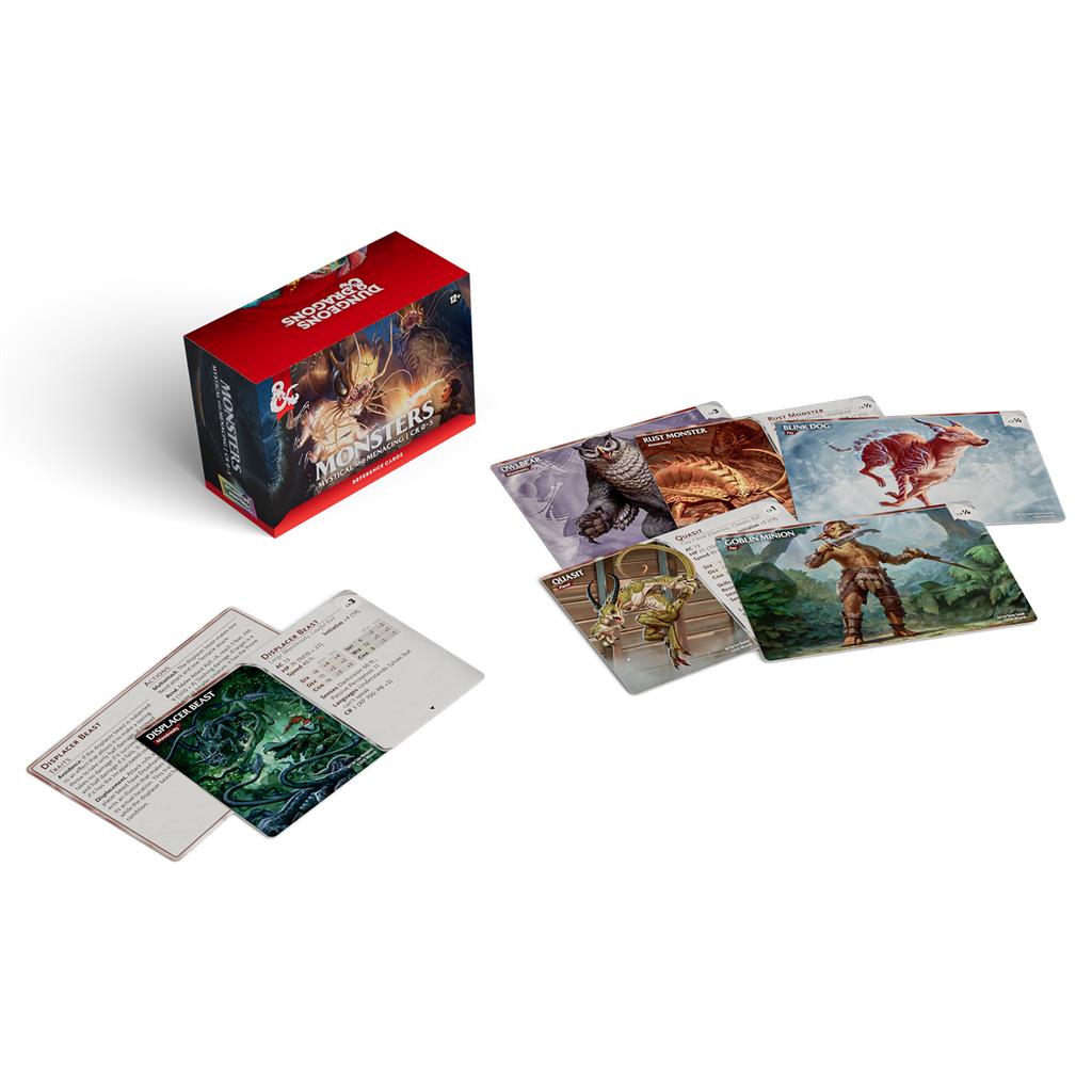 D&D Reference Cards Trove: Monsters - Mystical And Menacing [PRE-ORDER]