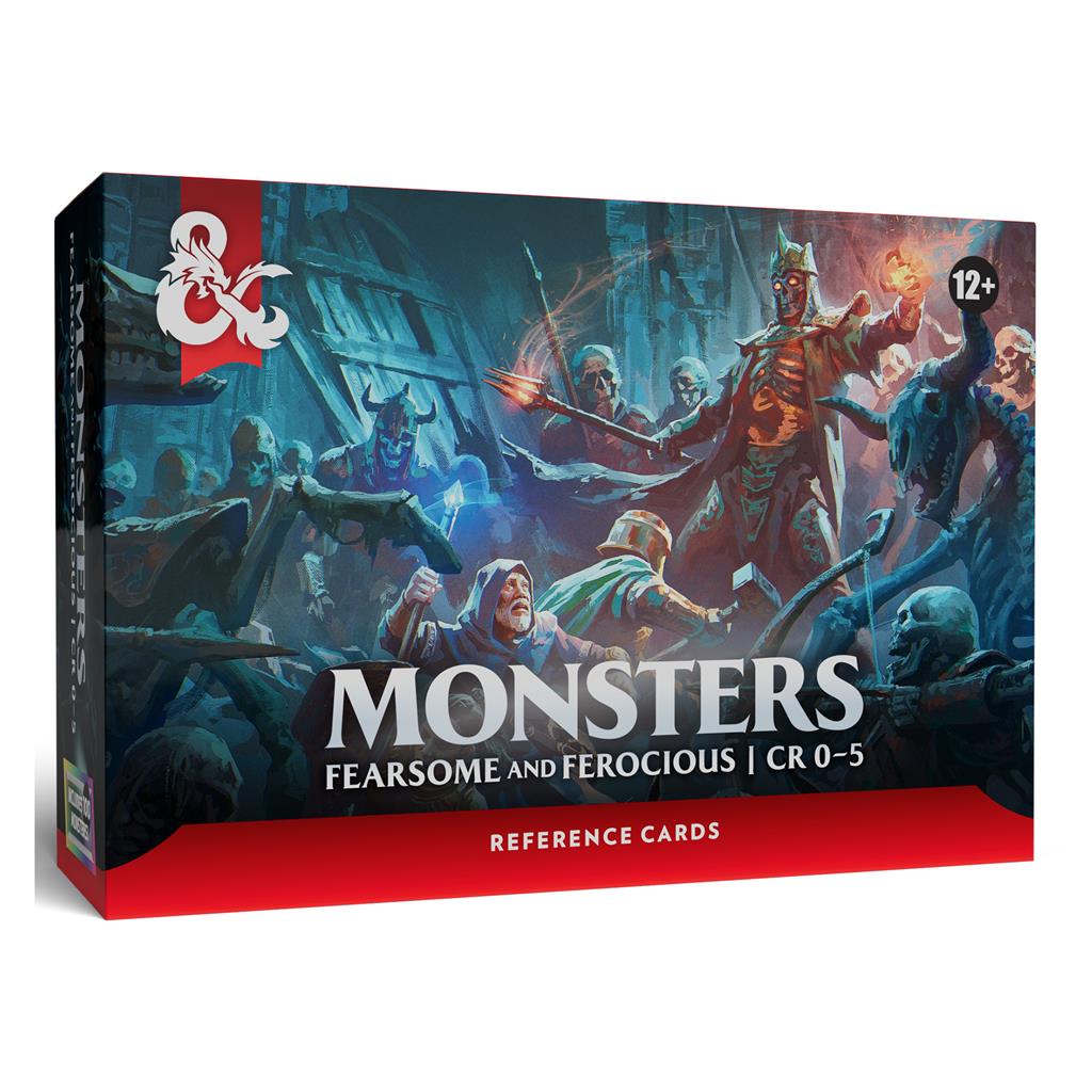 D&D Reference Cards Trove: Monsters - Fearsome And Ferocious [PRE-ORDER]