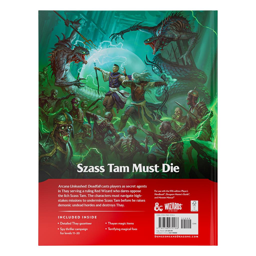 Dungeons and Dragons - Arcana Unleashed: Deadfall [PRE-ORDER]