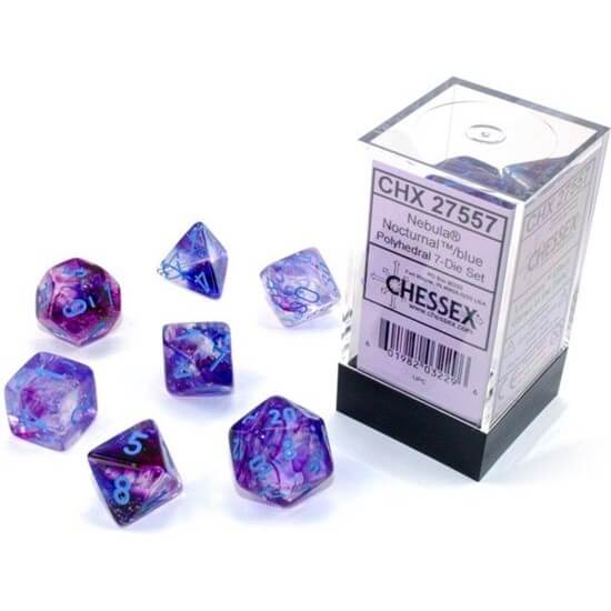 Chessex Special Polyhedral 7-Die Sets (Diverse Kleuren)