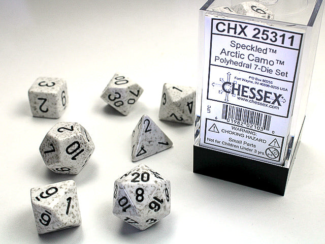 Chessex Speckled  Polyhedral 7-Die Set (Diverse Kleuren)