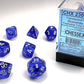 Chessex Translucent Polyhedral 7-Die Set (Diverse Kleuren)