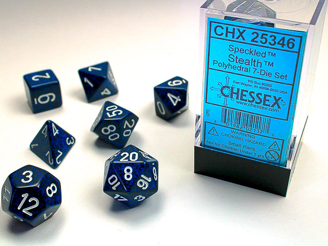 Chessex Speckled  Polyhedral 7-Die Set (Diverse Kleuren)