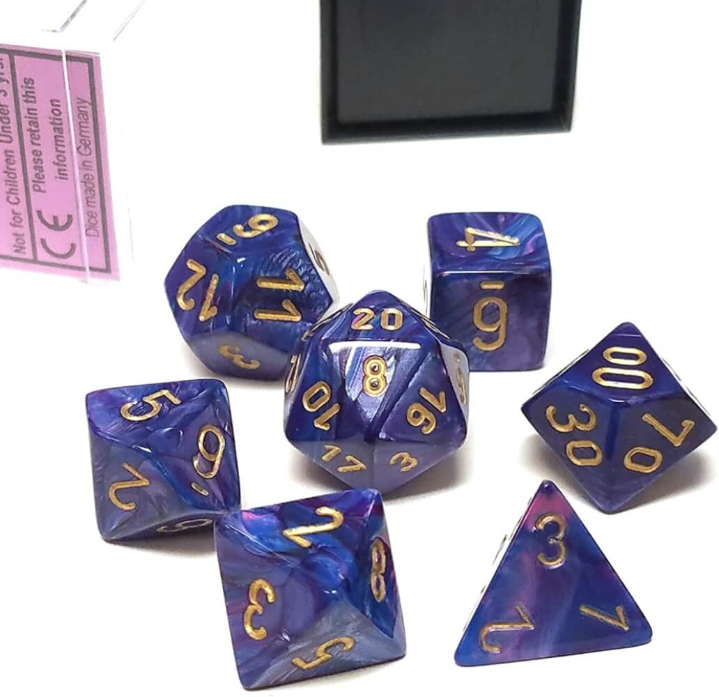 Chessex Special Polyhedral 7-Die Sets (Diverse Kleuren)