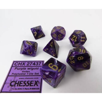 Chessex Special Polyhedral 7-Die Sets (Diverse Kleuren)